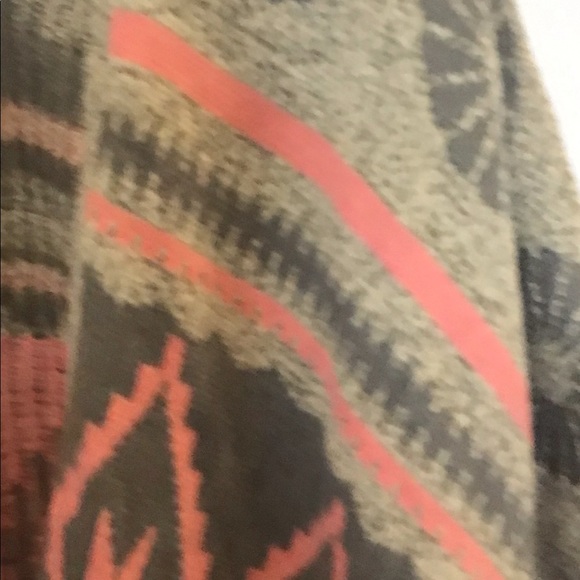 Ellie & Kate Sweater Cardigan Oversized OS Gray - Picture 13 of 16